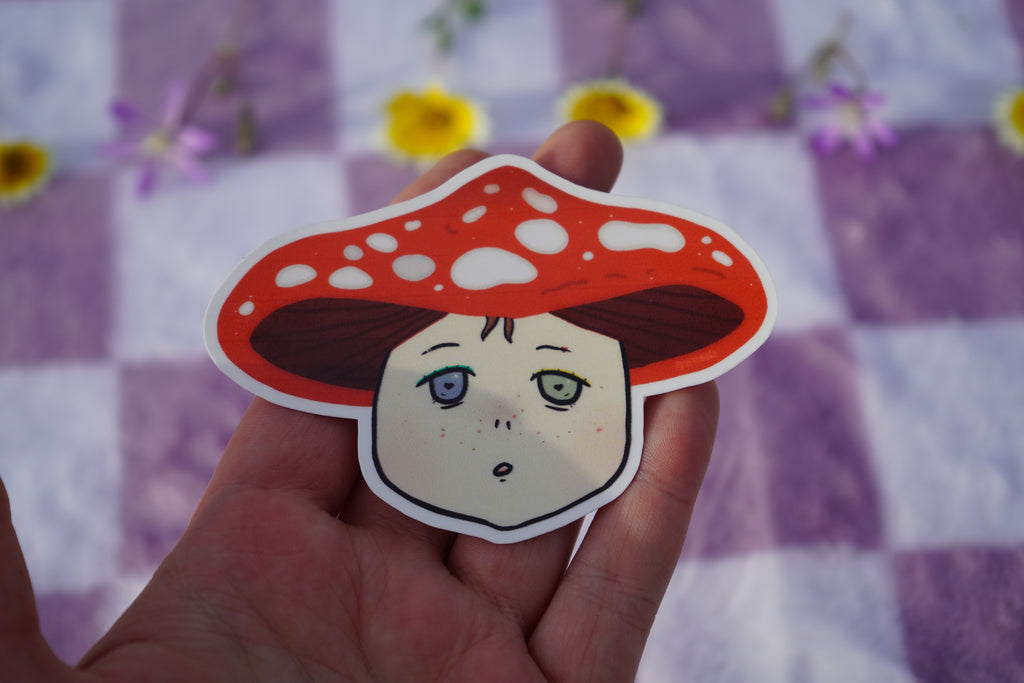 Rooney the Mushroomie Sticker