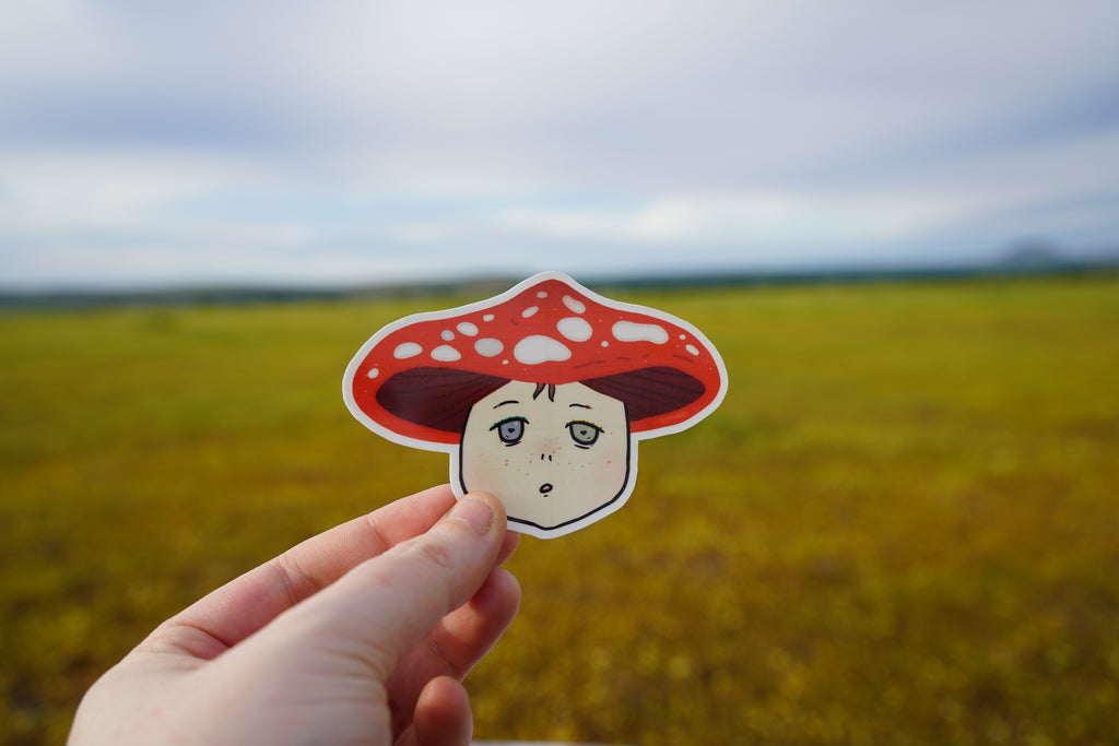 Rooney the Mushroomie Sticker